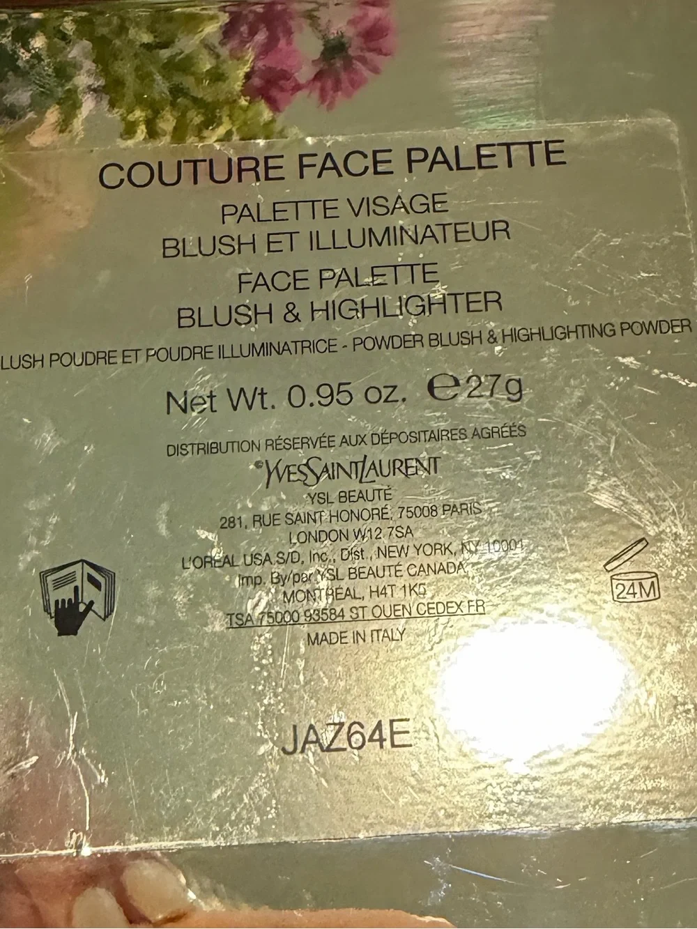 NEW YSL Golden Oasis Face Palette